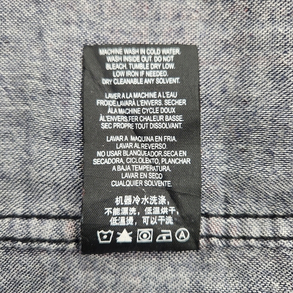 Mens Affliction Large long sleeve shirt - Picture 10 of 11